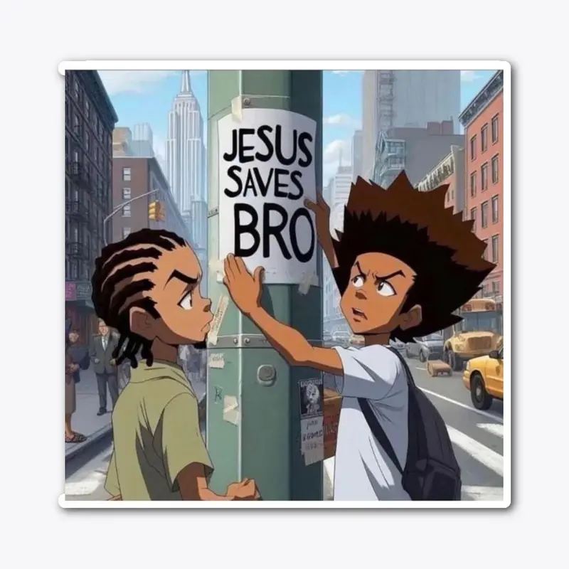 Riley & Huey jesus save bro 